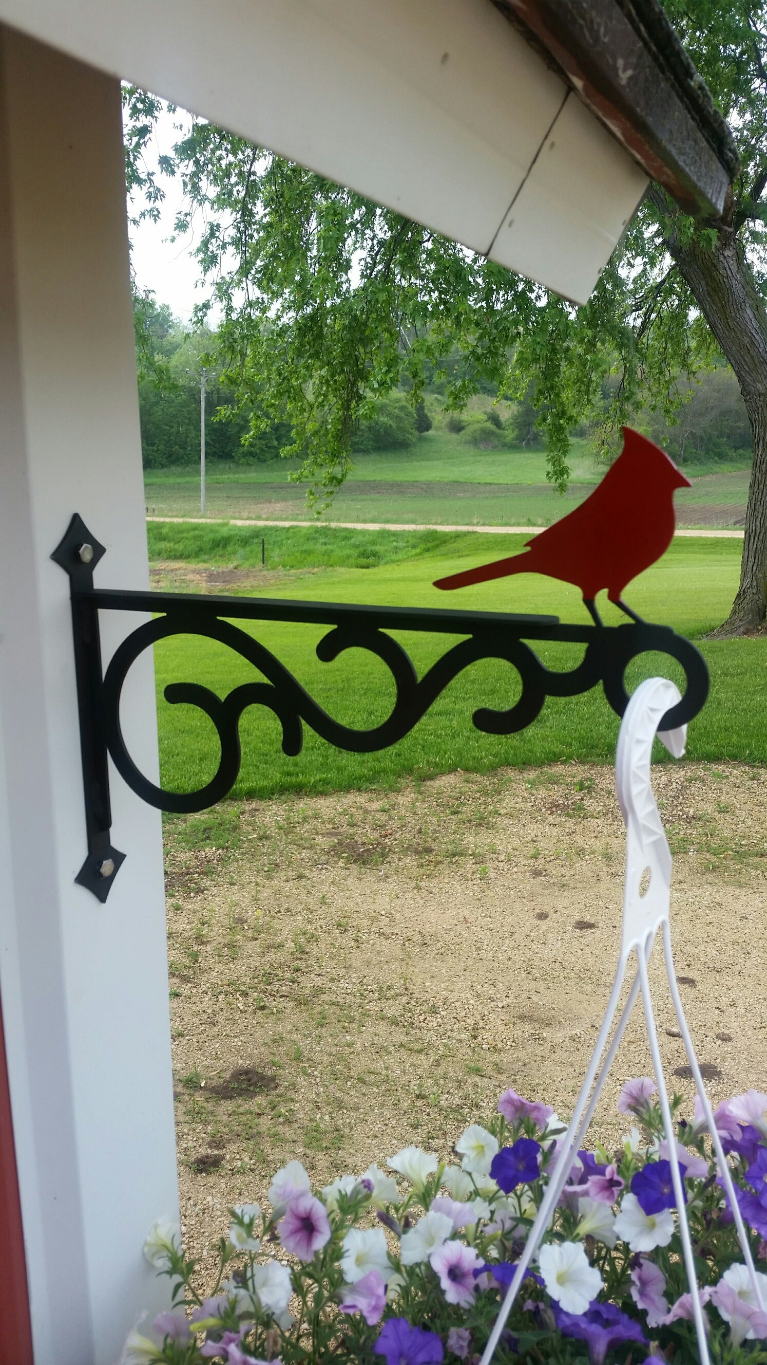 plant hanger brackets Cardinal Flower Plant Hanger Bracket