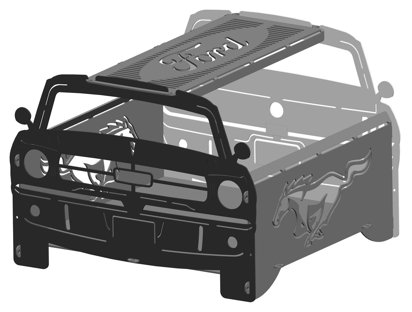 65 66 Portable Collapsible Fire Pit Grill