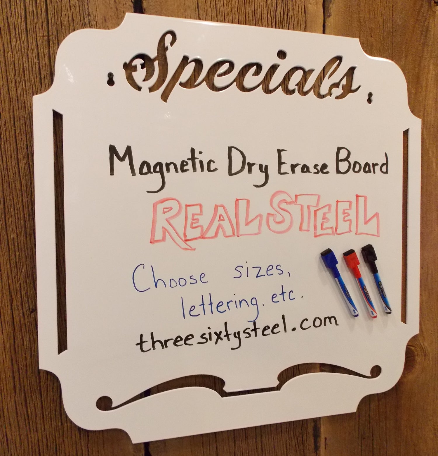 custom magnetic dry erase boards
