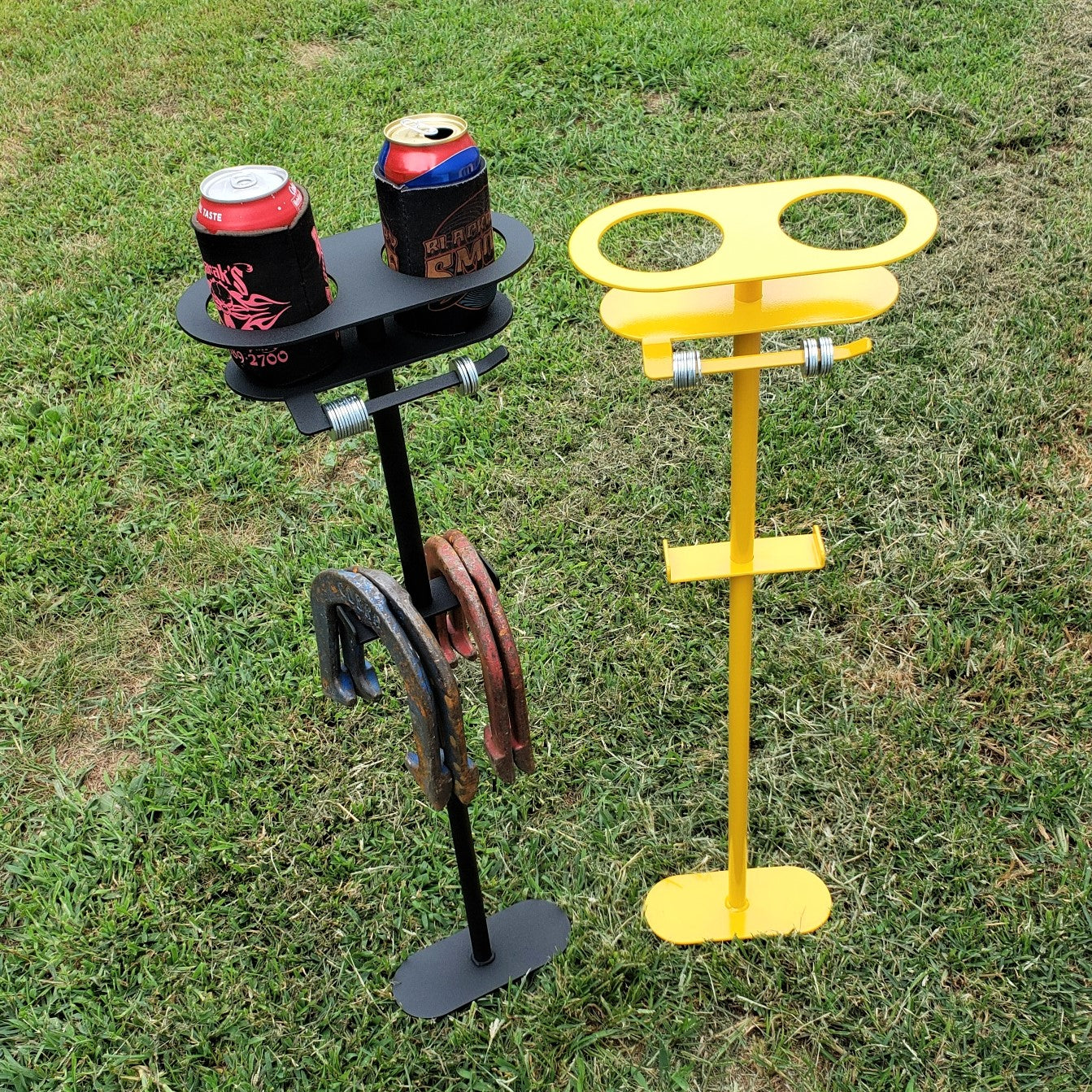 Yard Game Drink Holder Stakes