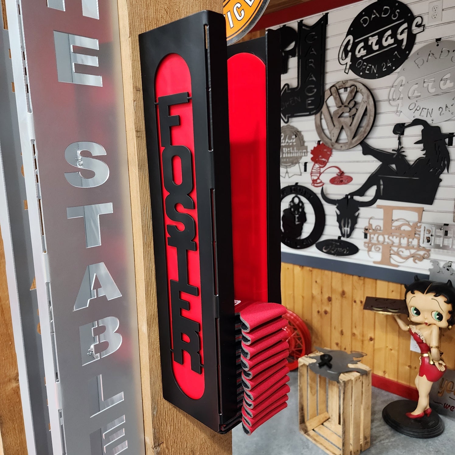 Koozie Storage Rack Custom Koozie Holders – 360-STEEL