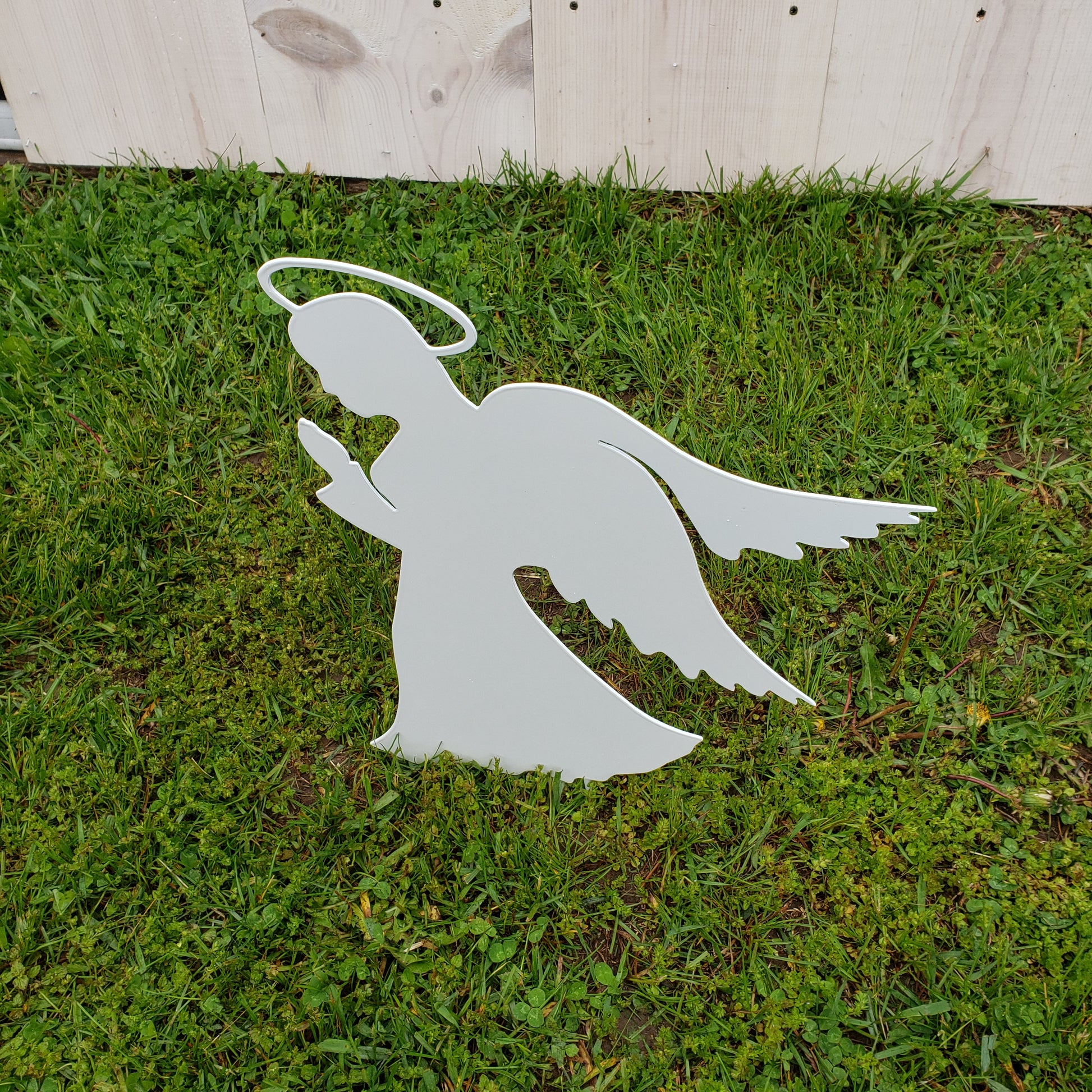 image of praying angel garden decor