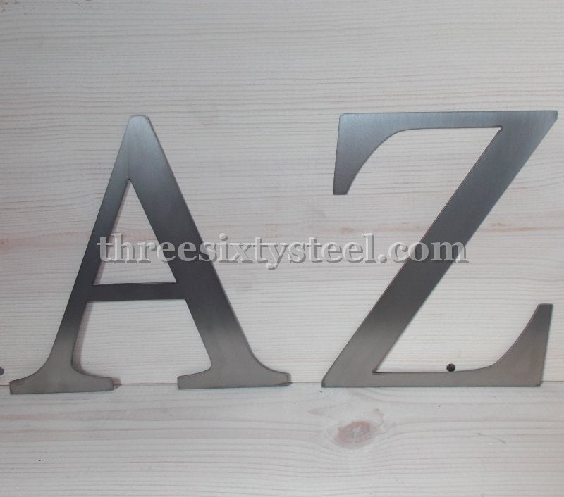 Steel Block Letters