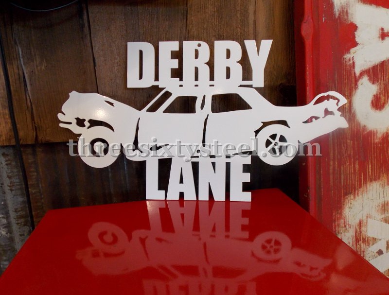 Custom Designed Steel Signs for your man cave, shop, garage or bar