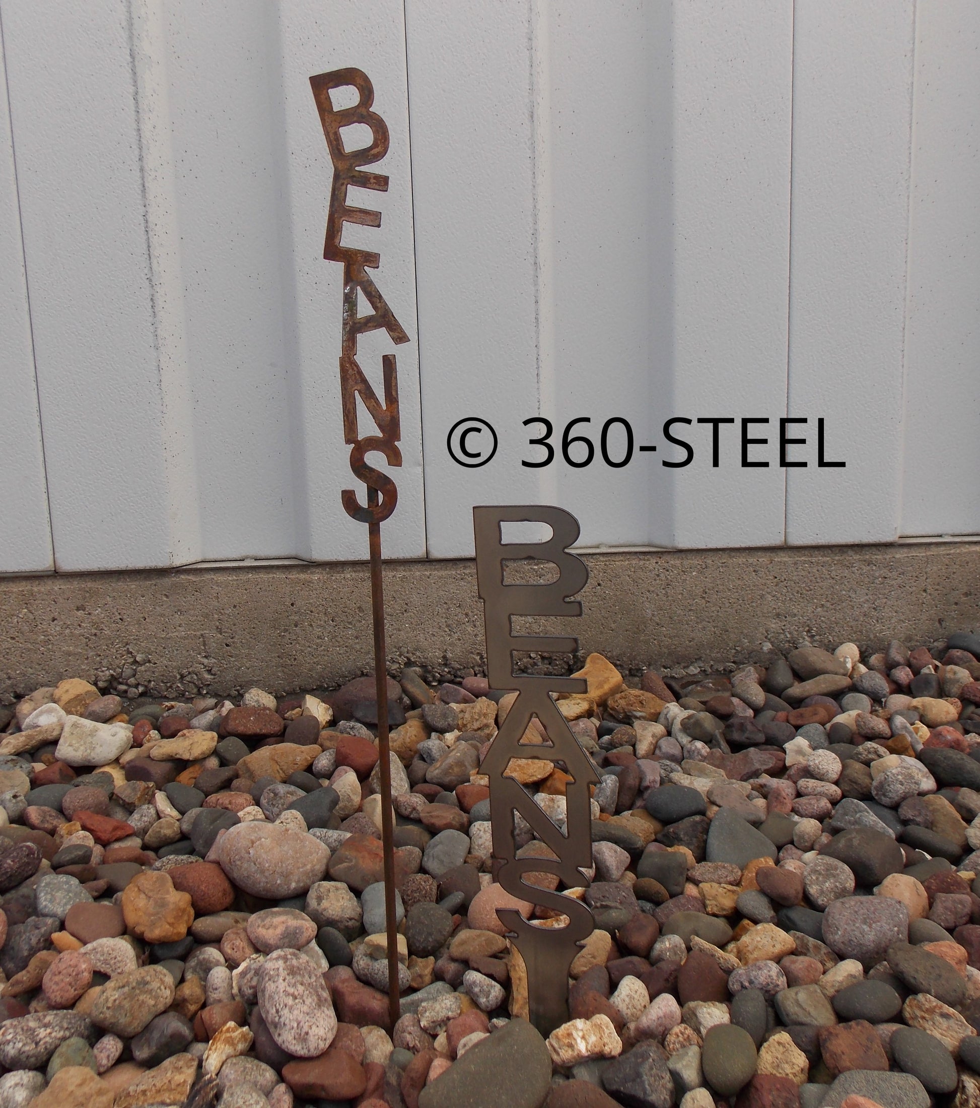 Decorative Metal Garden Stakes / 360-STEEL Products