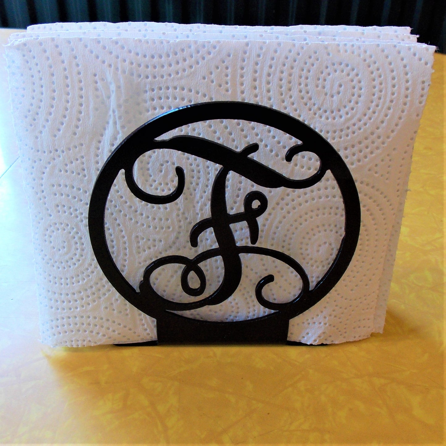 monogram napkin holders