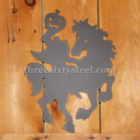 Headless Horseman Steel Art