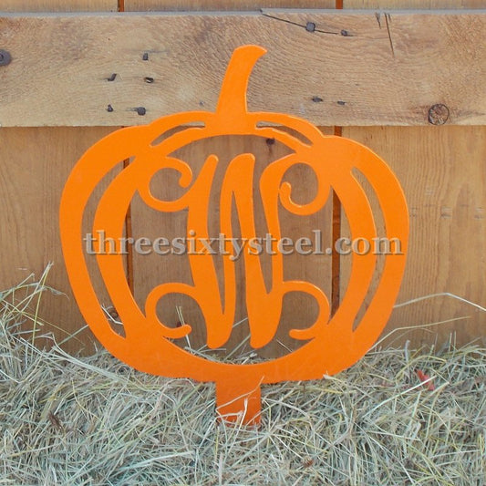 Pumpkin Monogram