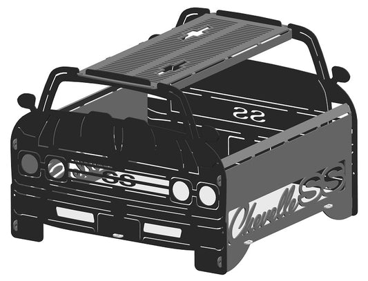 image of 1969 Chevelle Fire Pit Portable Collapsible FirePit Grill