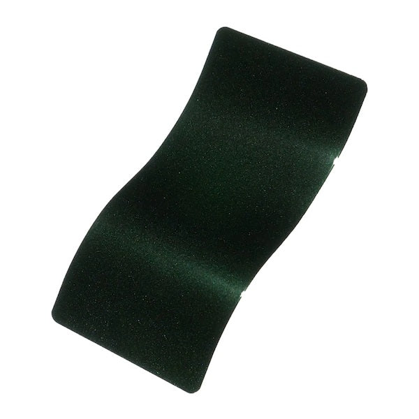 Dark Green Metallic Powder Coat