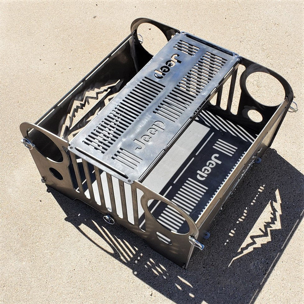 Original Style Grill Offroad 4x4 Portable Collapsible Fire Pit Grill
